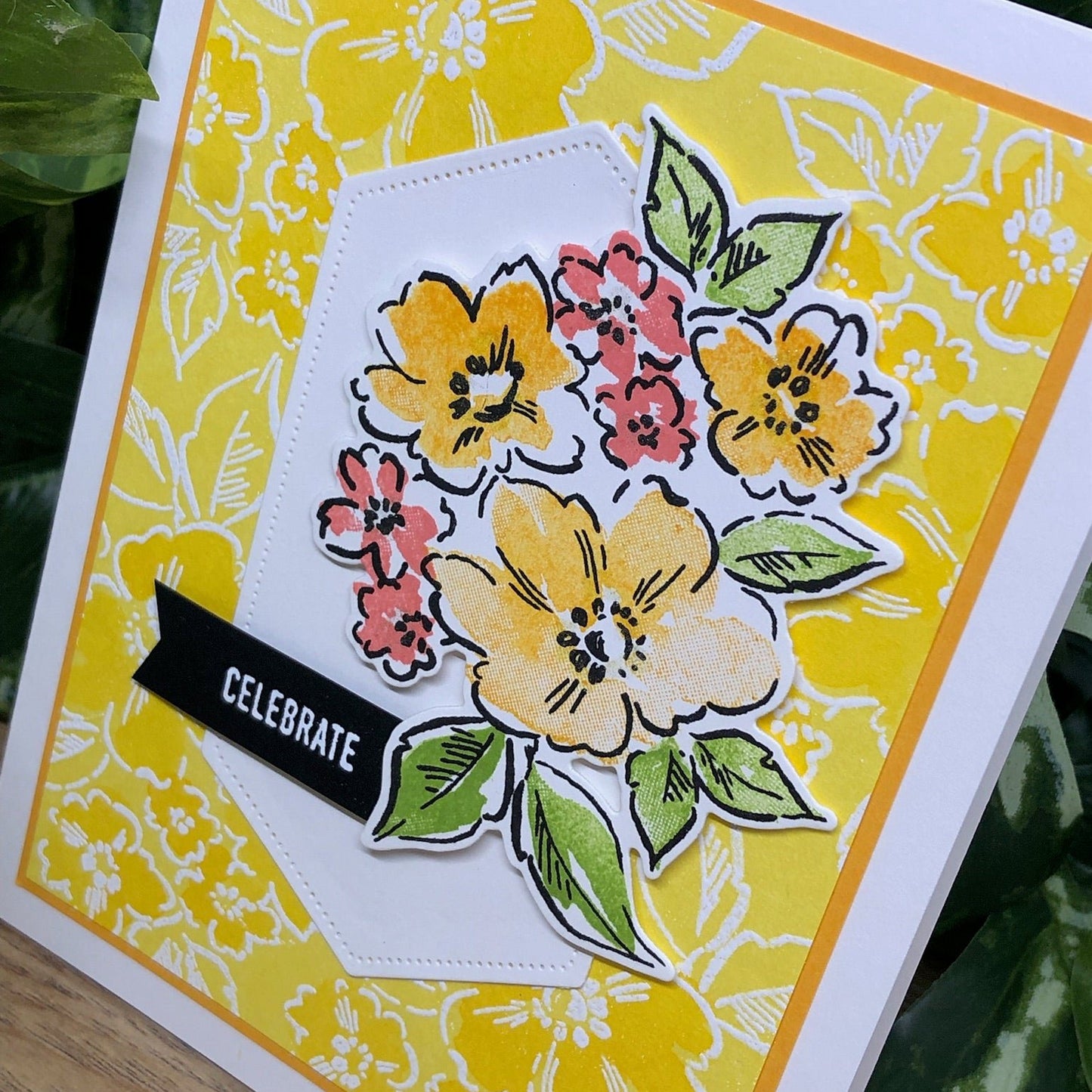 Floral Handmade Card