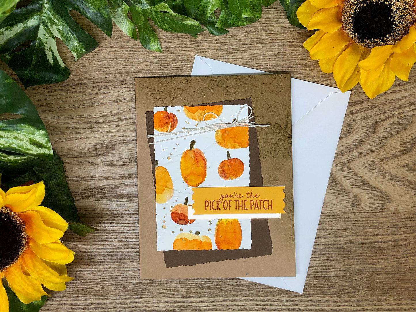 Pick of the Patch Handmade Card
