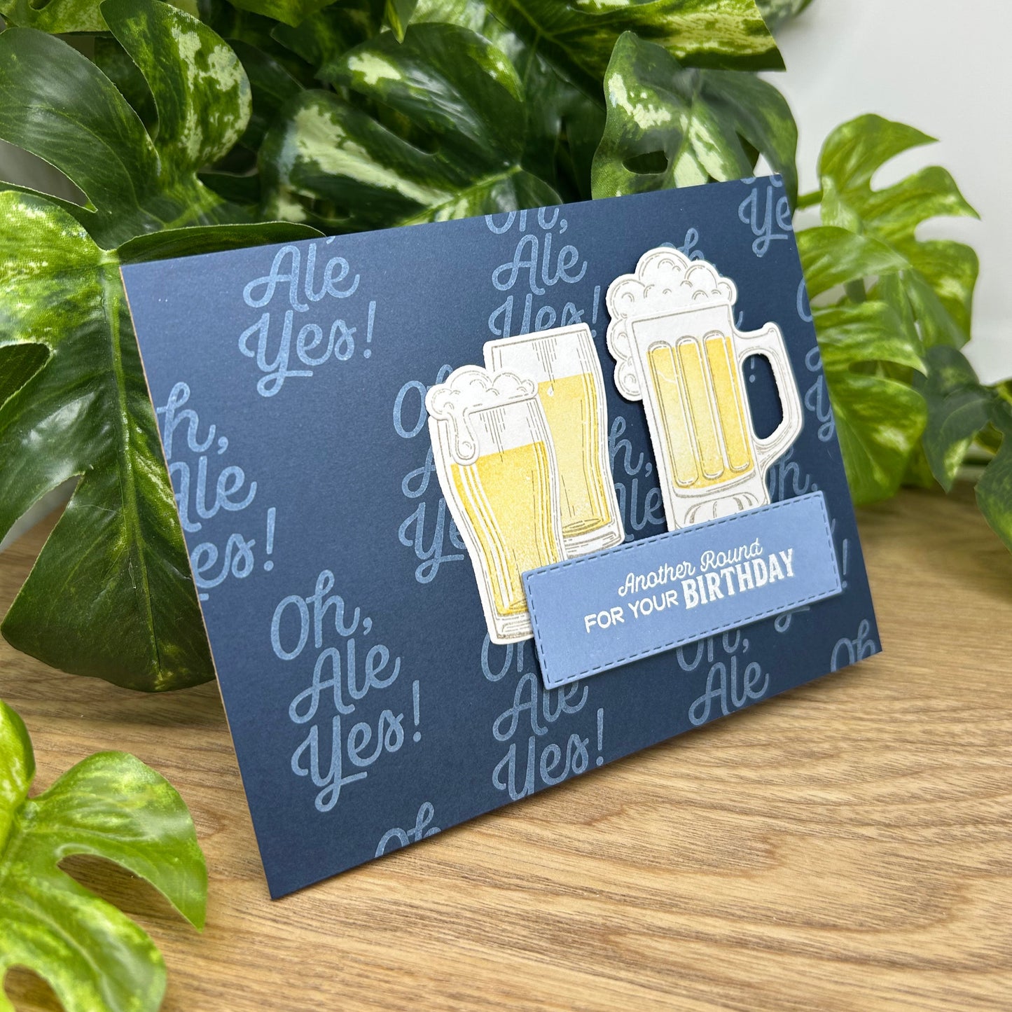 Beer Birthday Handmade Card