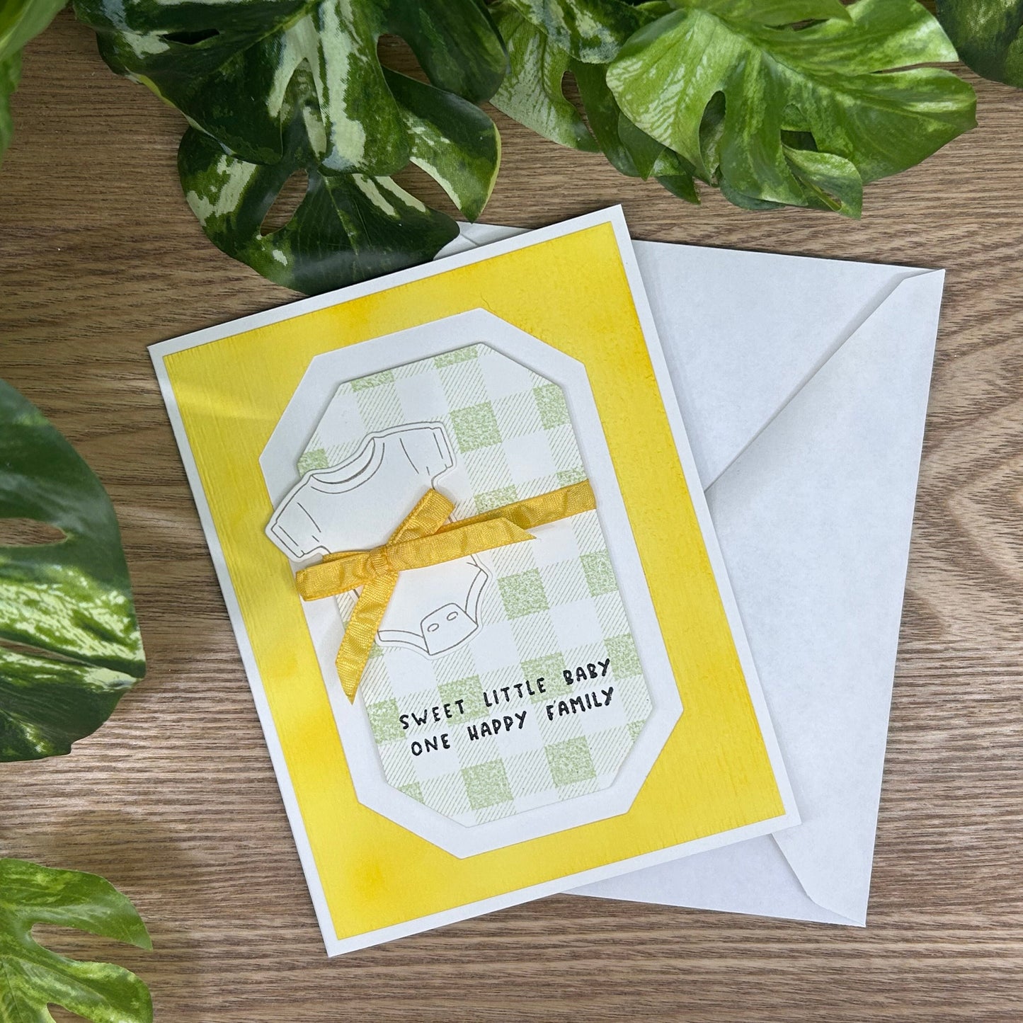 Baby Onesie Handmade Card
