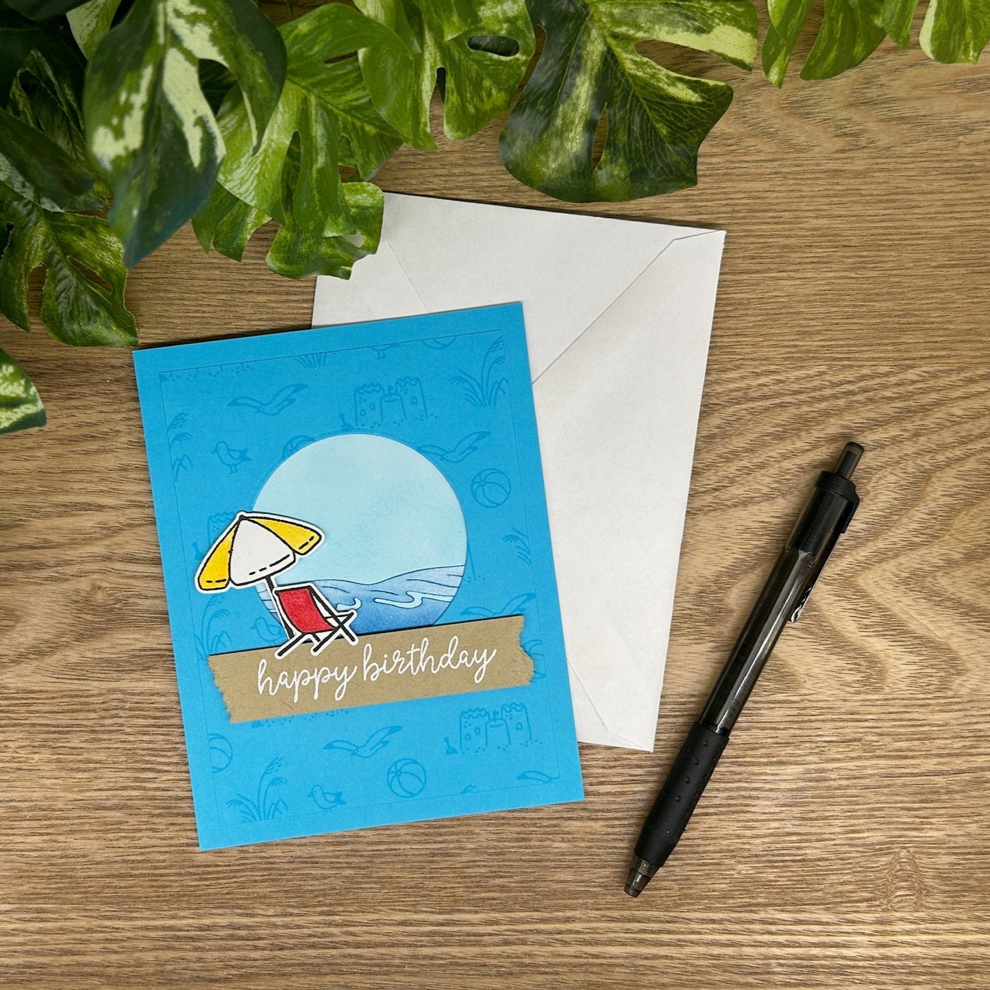 Beach Birthday Card