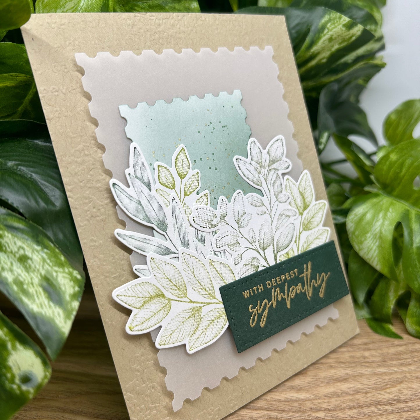 Deepest Sympathy Handmade Card