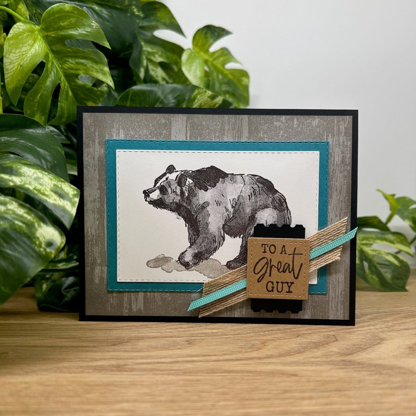 To A Great Guy Handmade Card