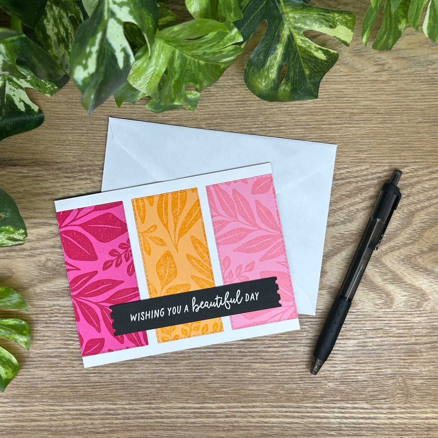 Beautiful Day Handmade Card