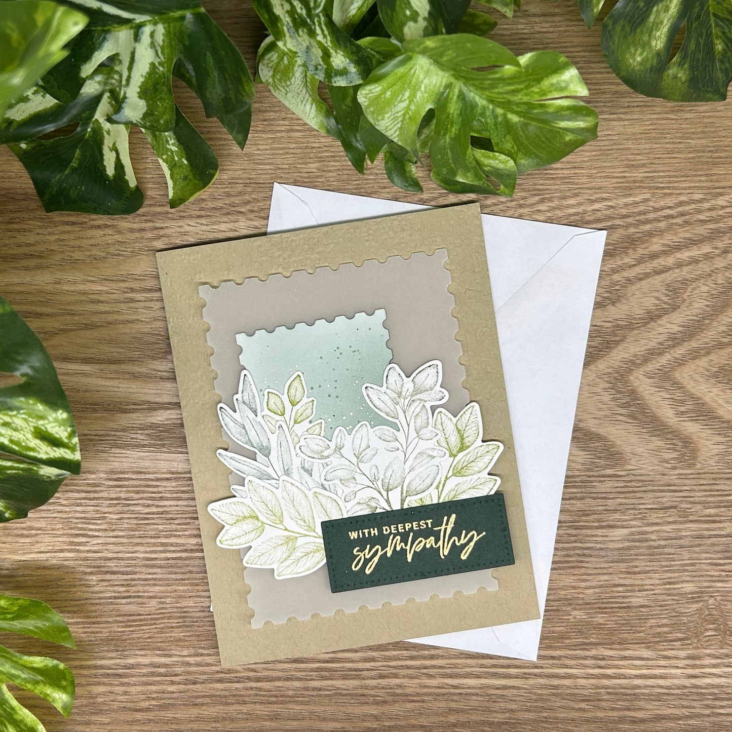 Deepest Sympathy Handmade Card