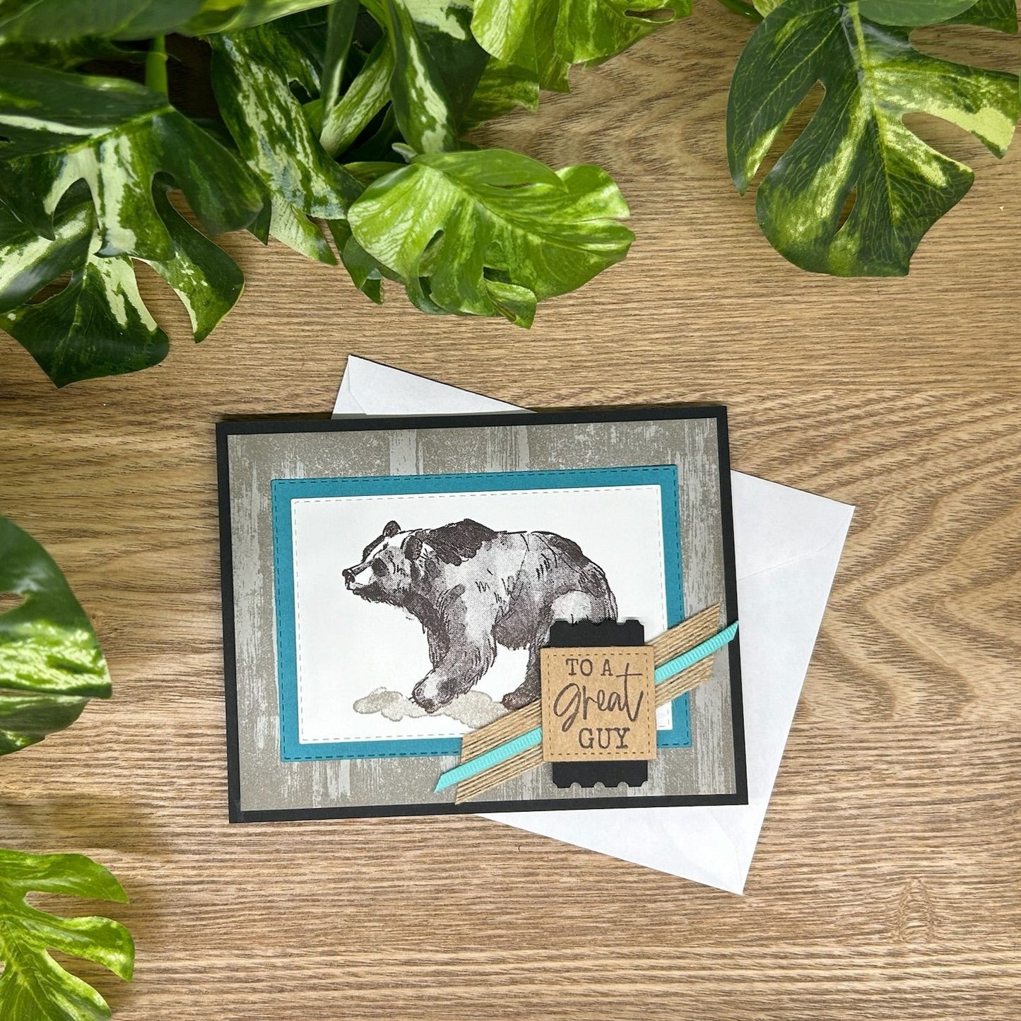 To A Great Guy Handmade Card