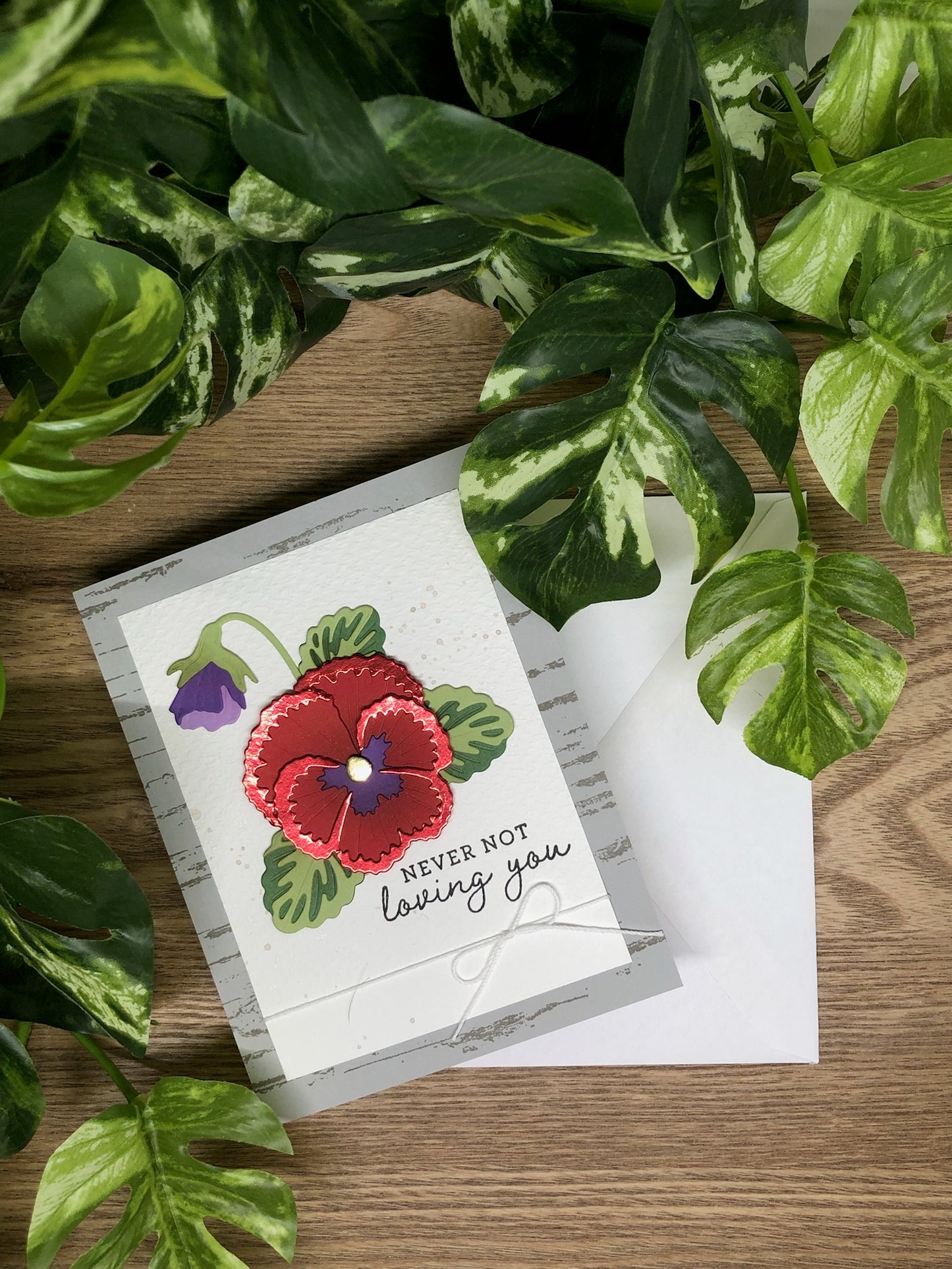 Never Not Loving You Handmade Card