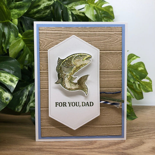 A Fish for Dad Handmade Card