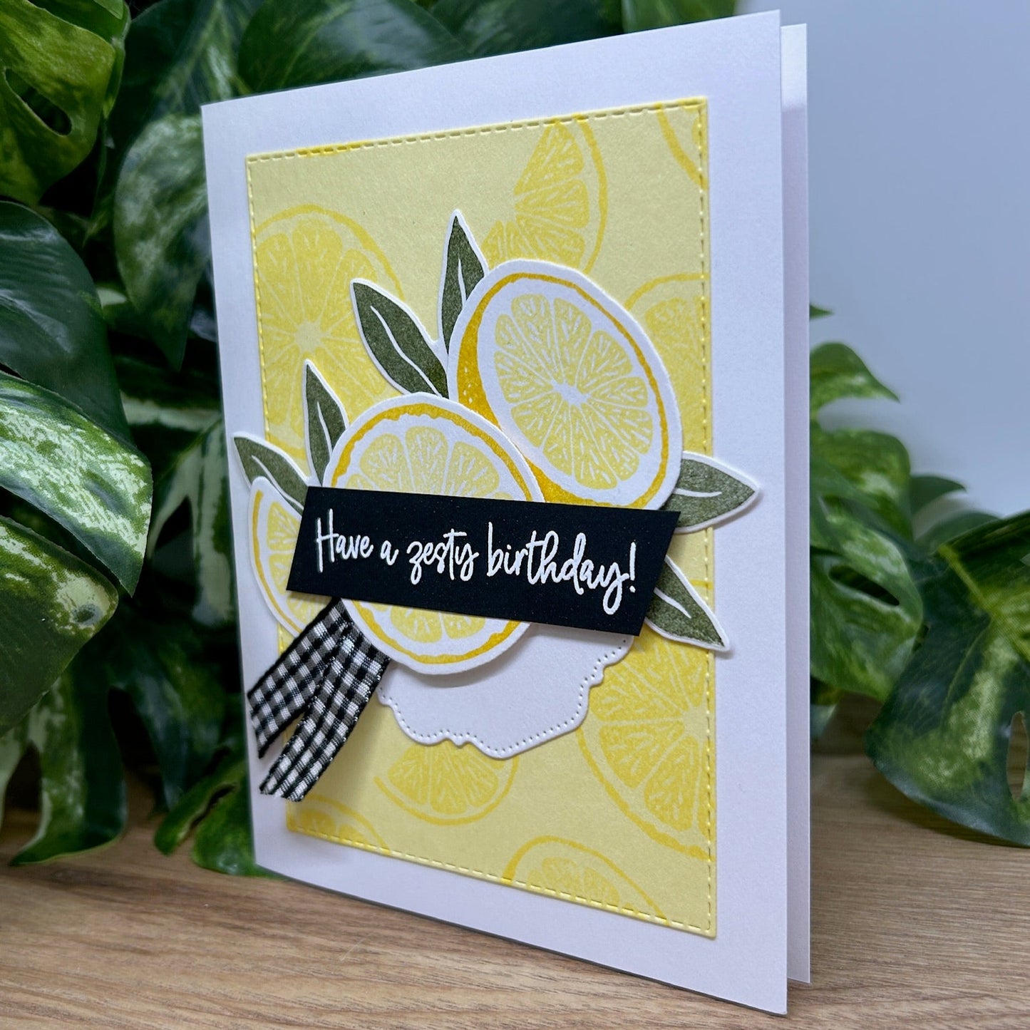 Zesty Lemon Birthday Card