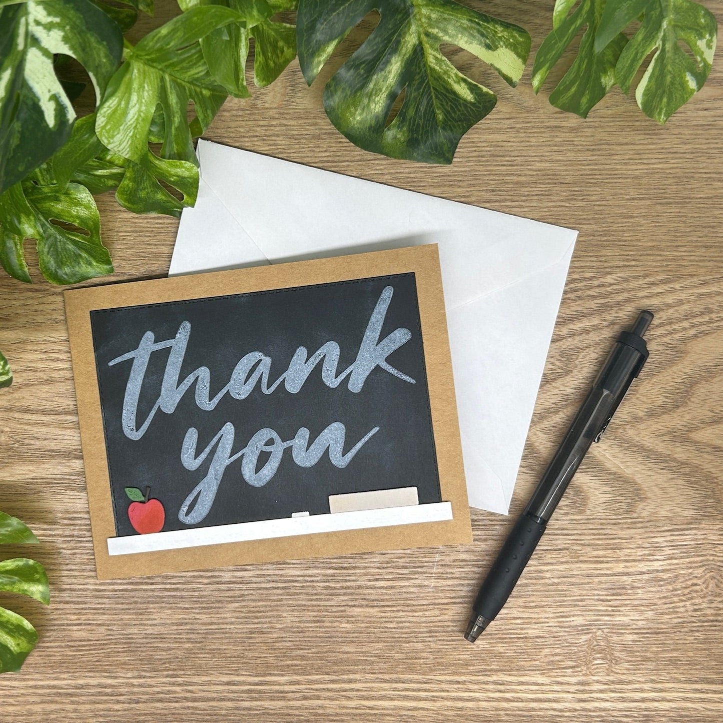 Chalkboard Thank You Card