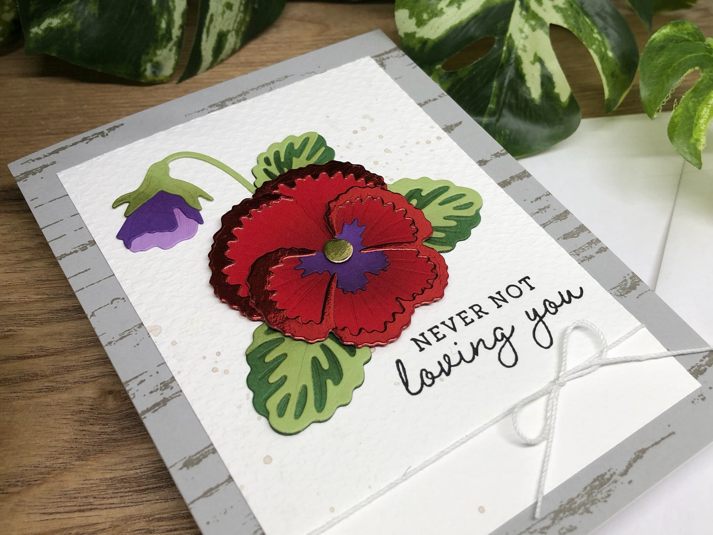 Never Not Loving You Handmade Card