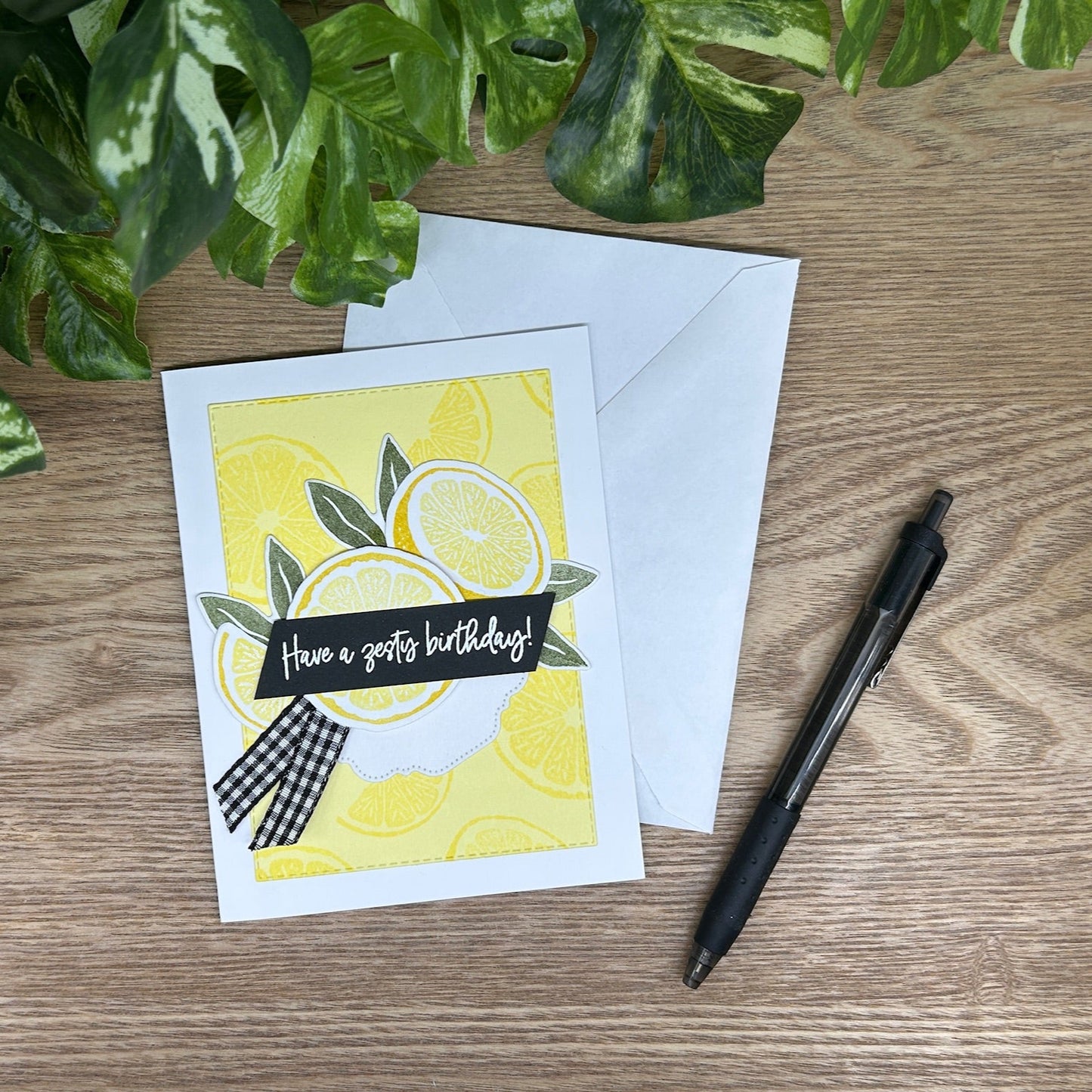 Zesty Lemon Birthday Card