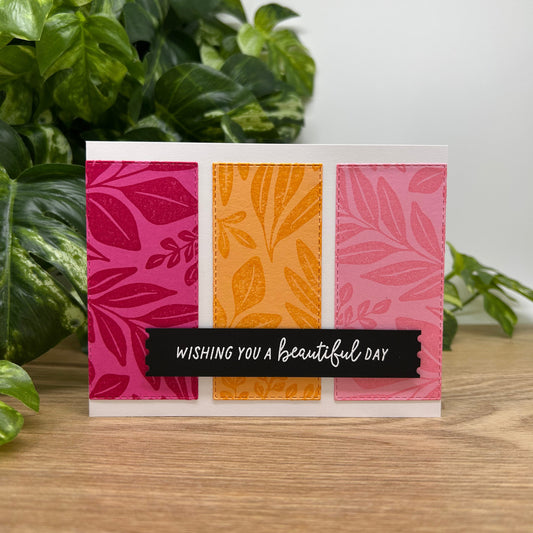 Beautiful Day Handmade Card