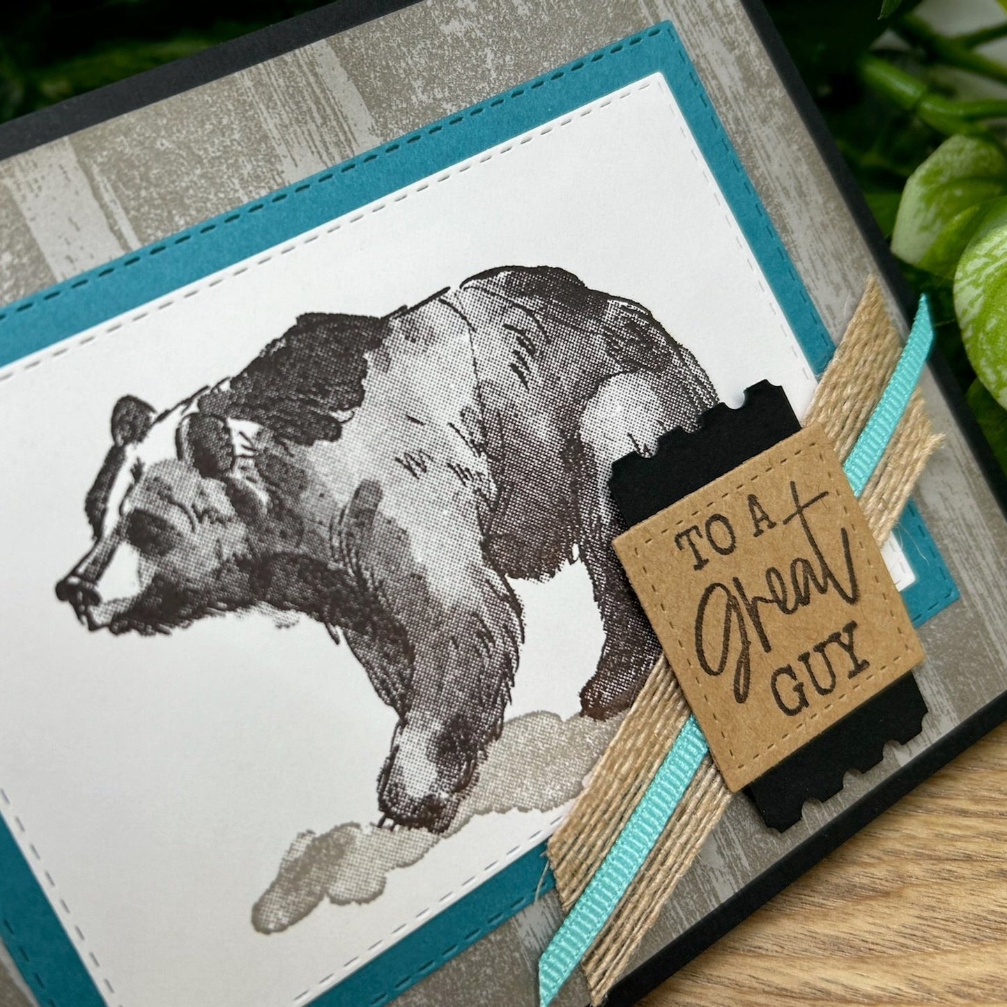To A Great Guy Handmade Card
