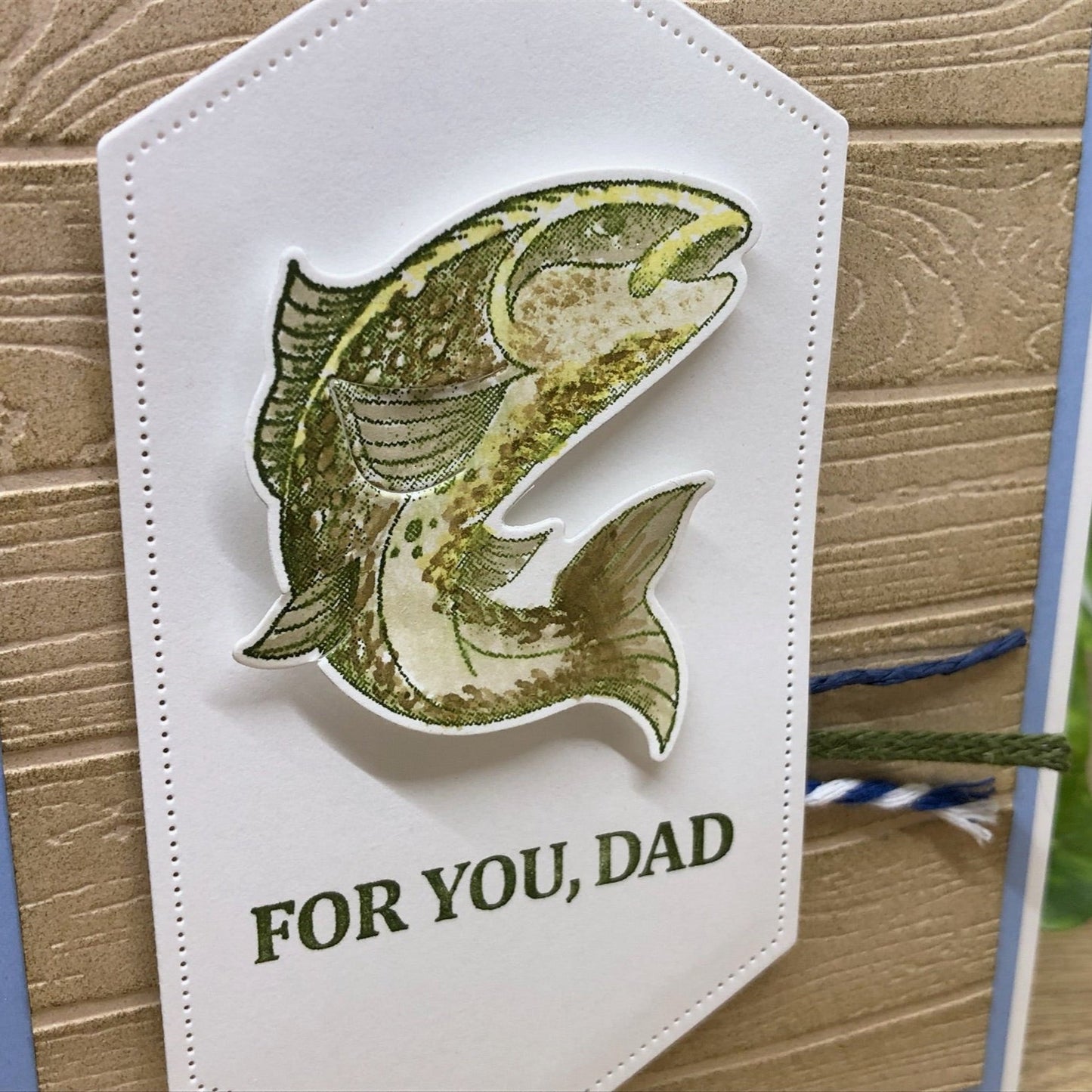 A Fish for Dad Handmade Card