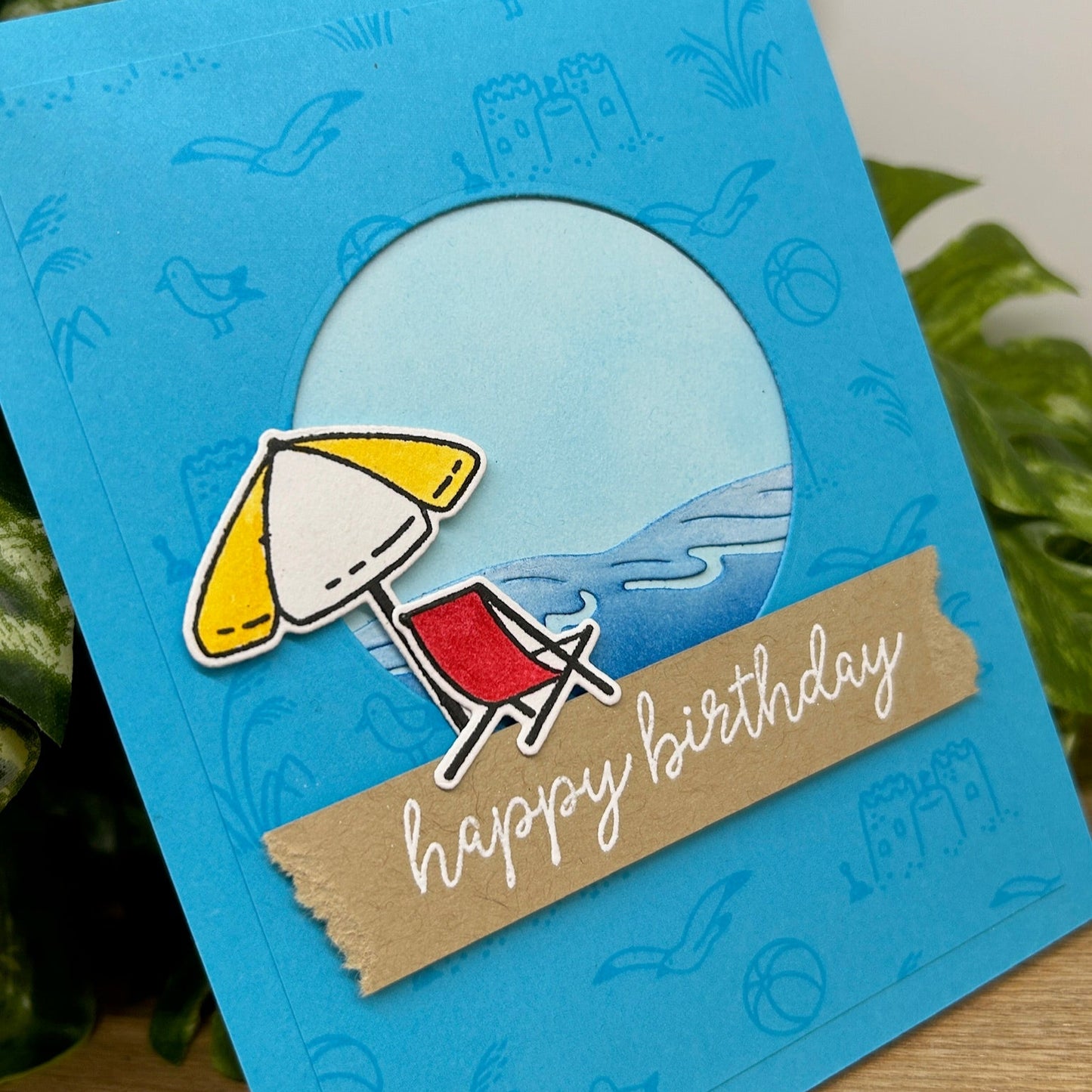 Beach Birthday Card