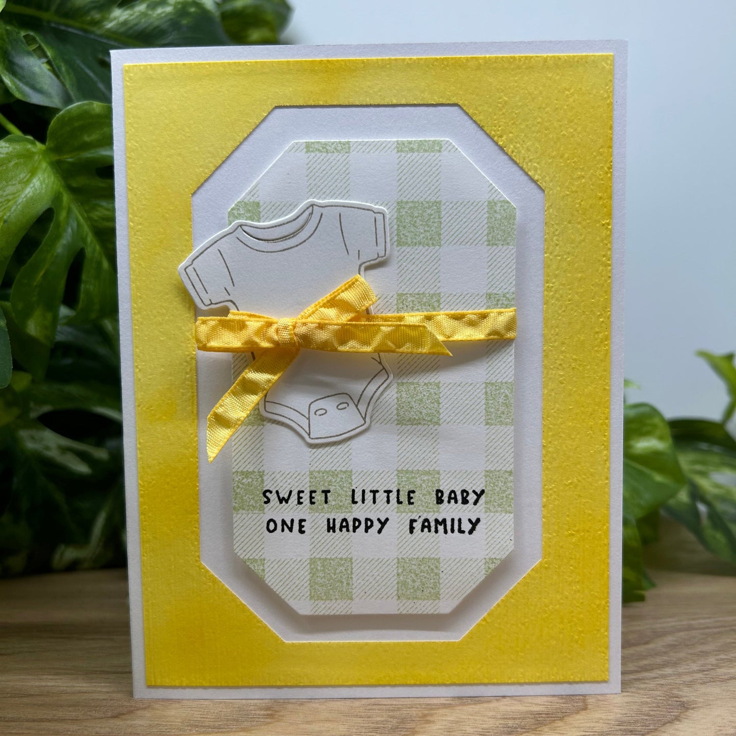 Baby Onesie Handmade Card