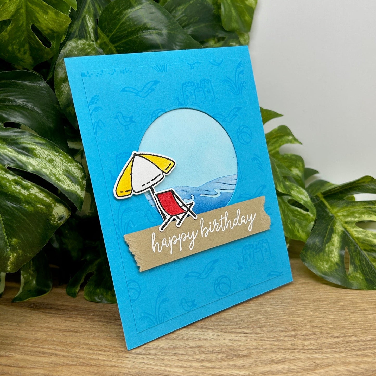 Beach Birthday Card