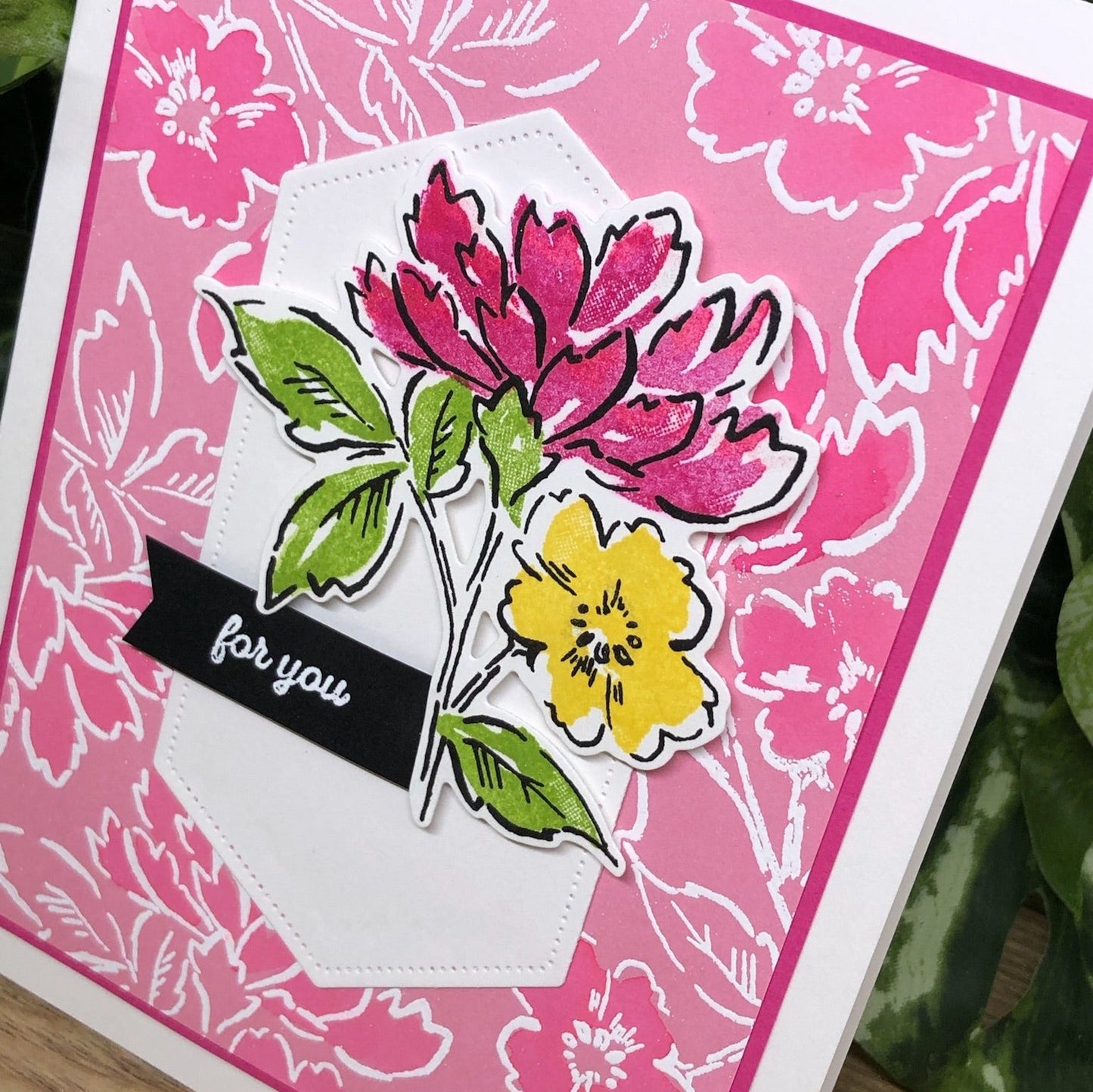 Floral Handmade Card