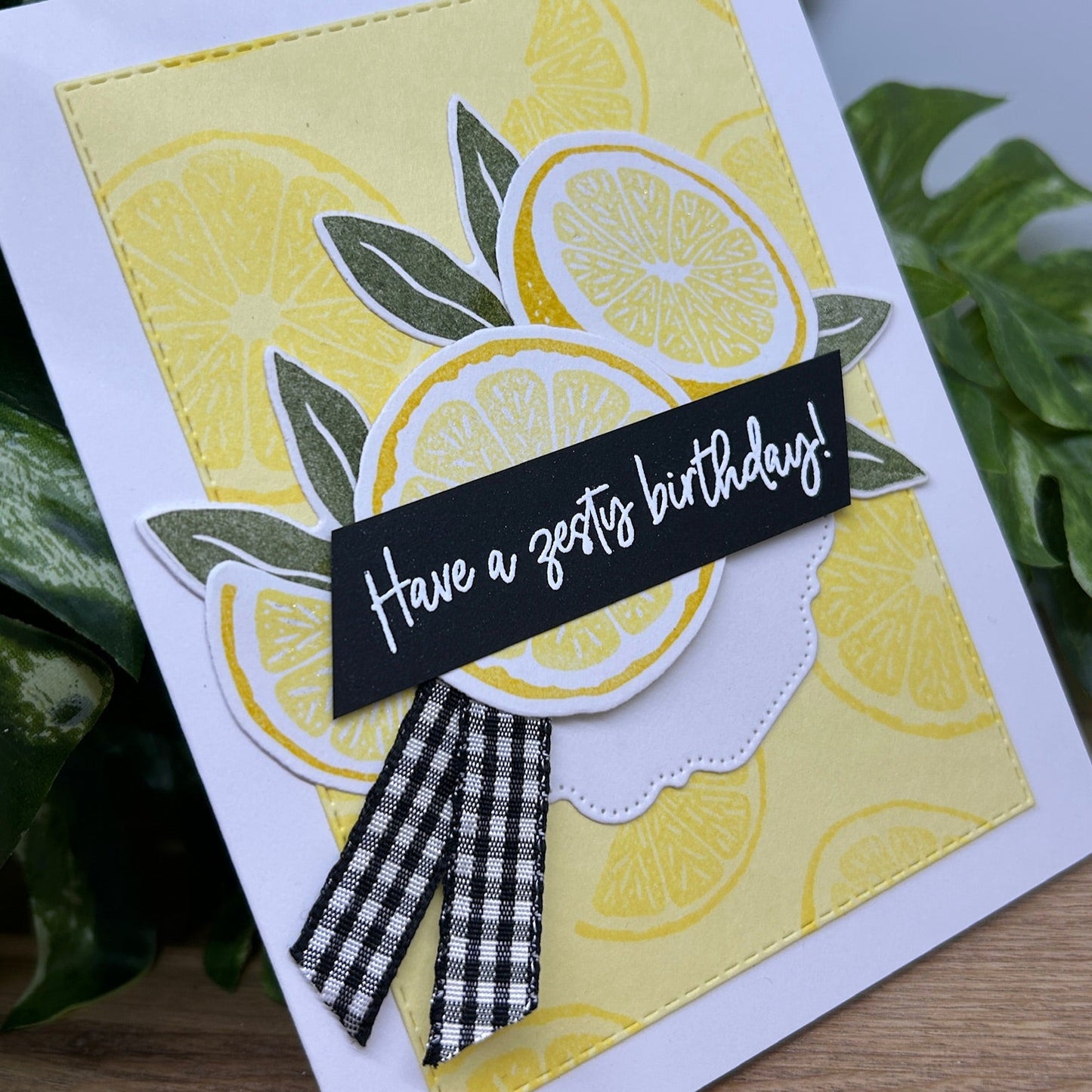 Zesty Lemon Birthday Card