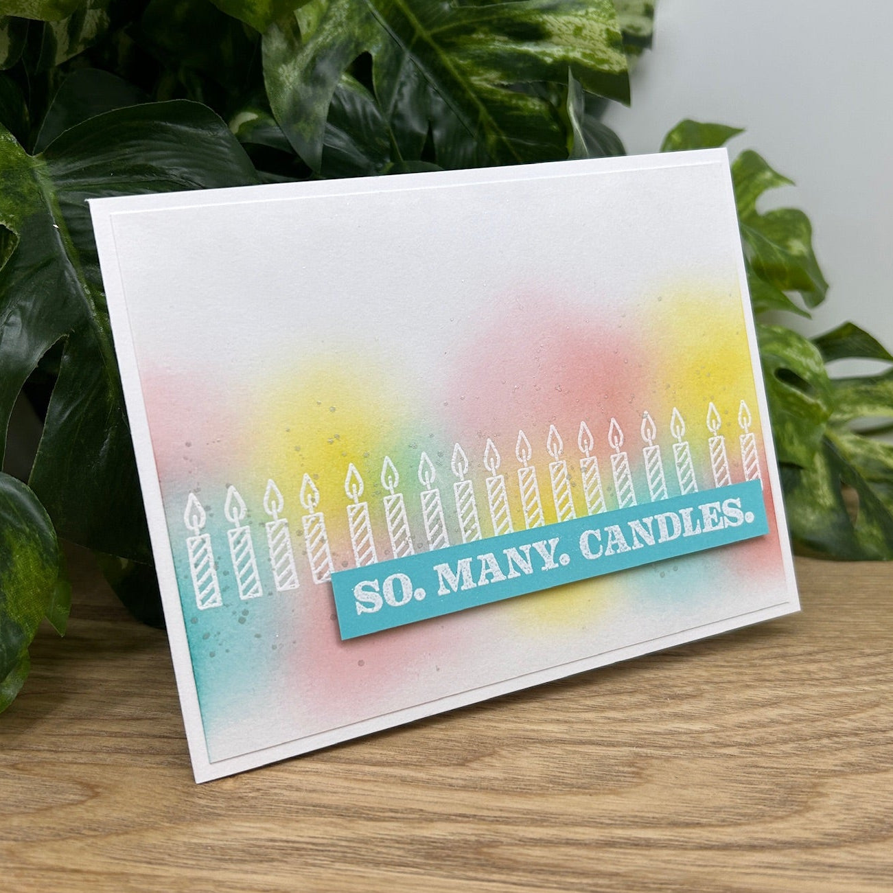 So. Many. Candles. Handmade Birthday Card