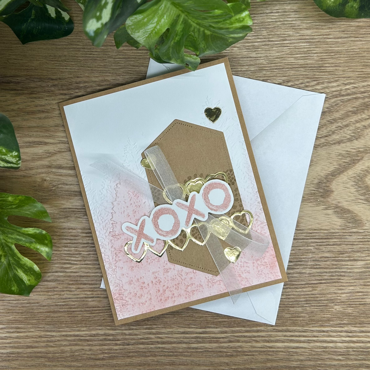 XOXO Love Handmade Card