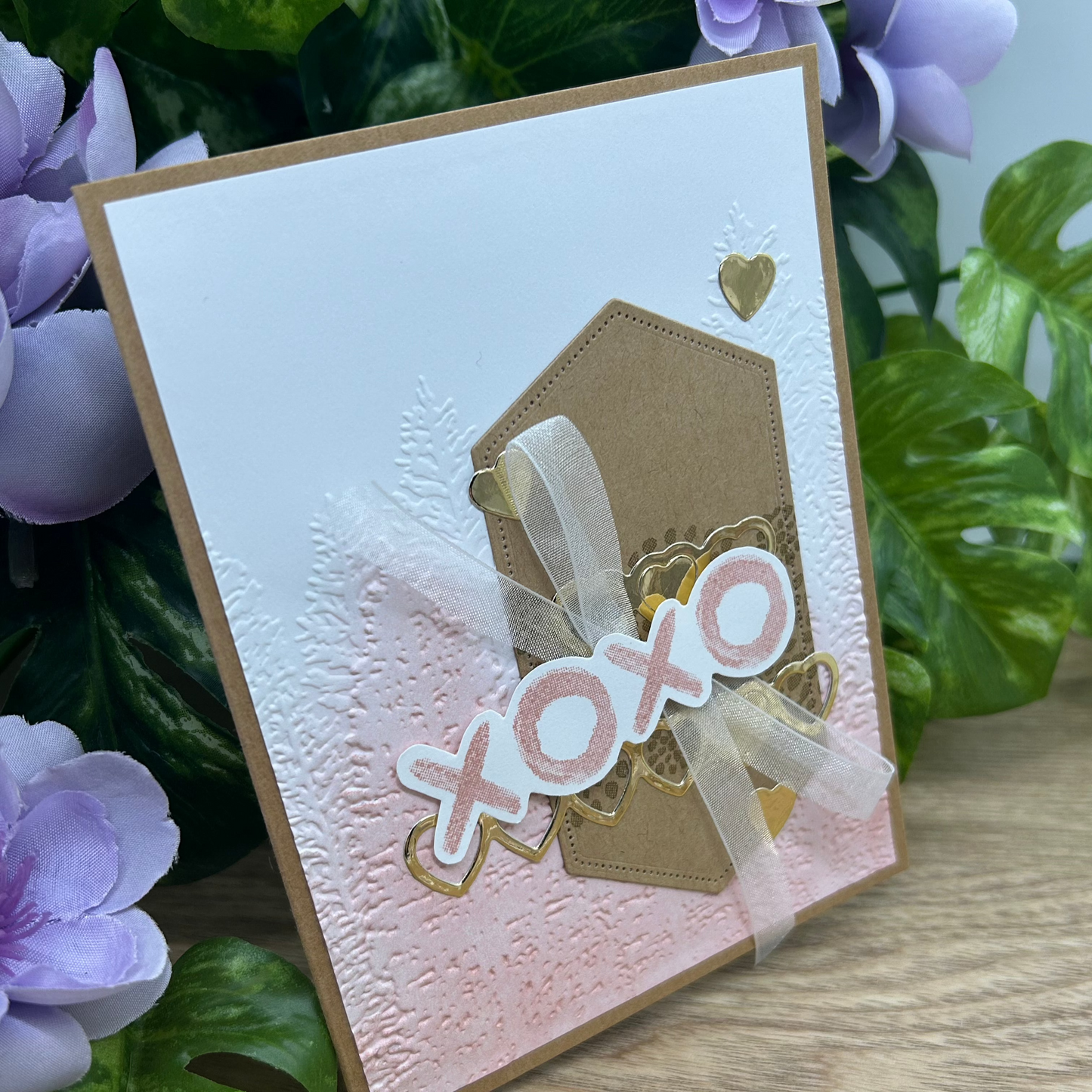 XOXO Love Handmade Card