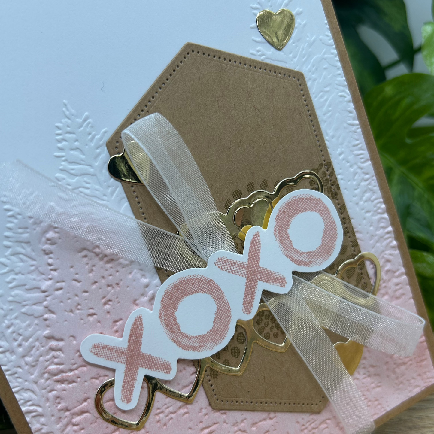 XOXO Love Handmade Card
