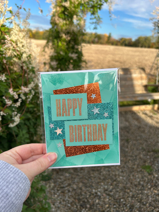 The Life of a Birthday Girl Handmade Card