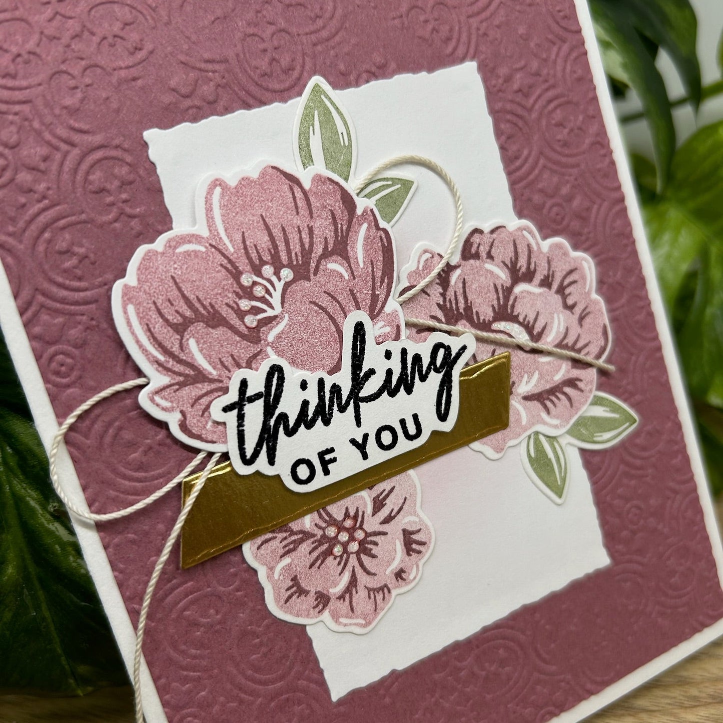 Floral Thinking of You Card