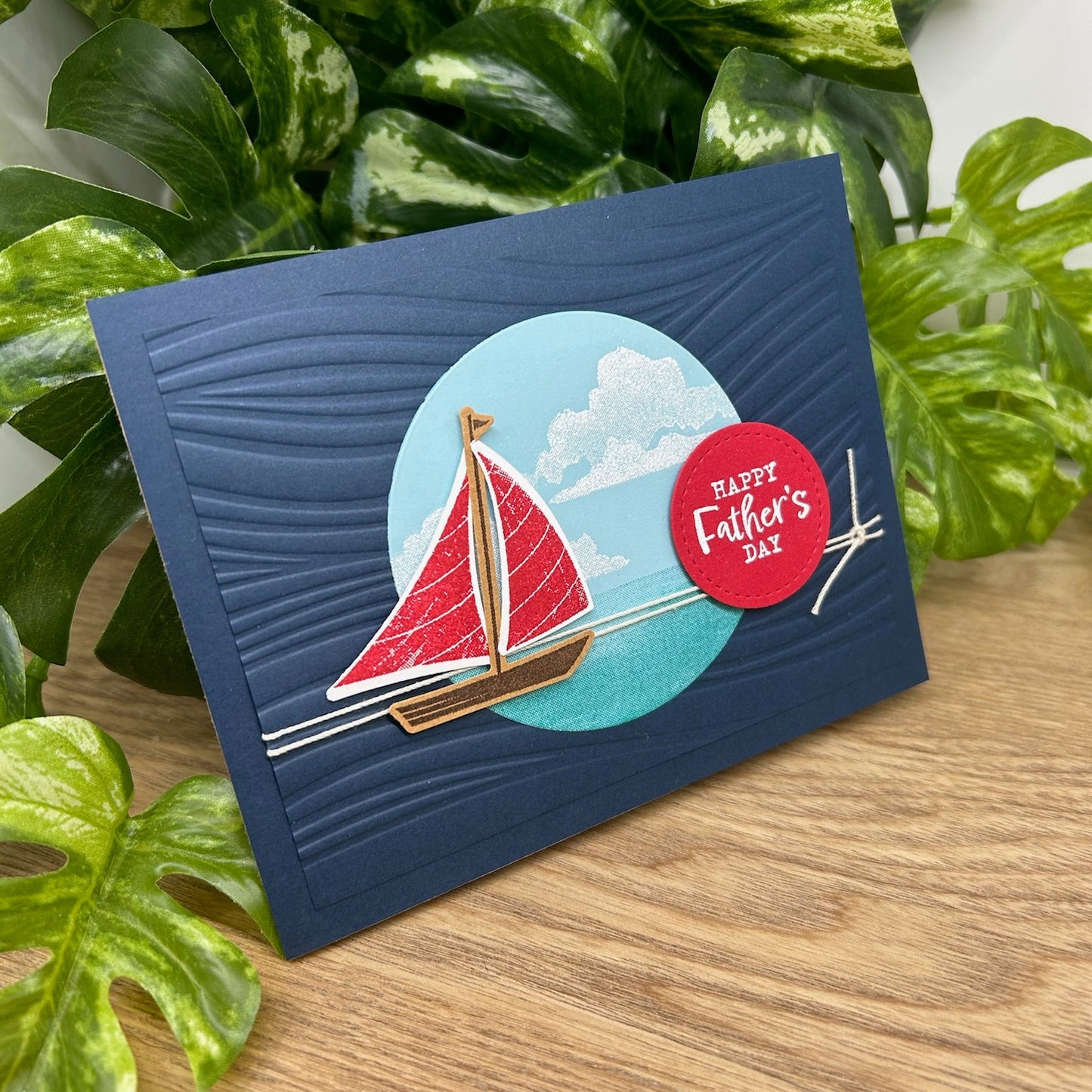 Father's Day Sailboat Handmade Card