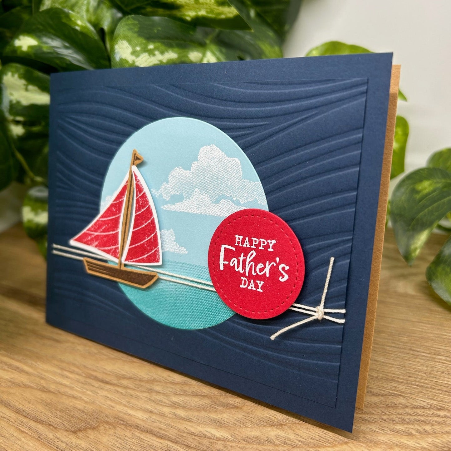 Father's Day Sailboat Handmade Card