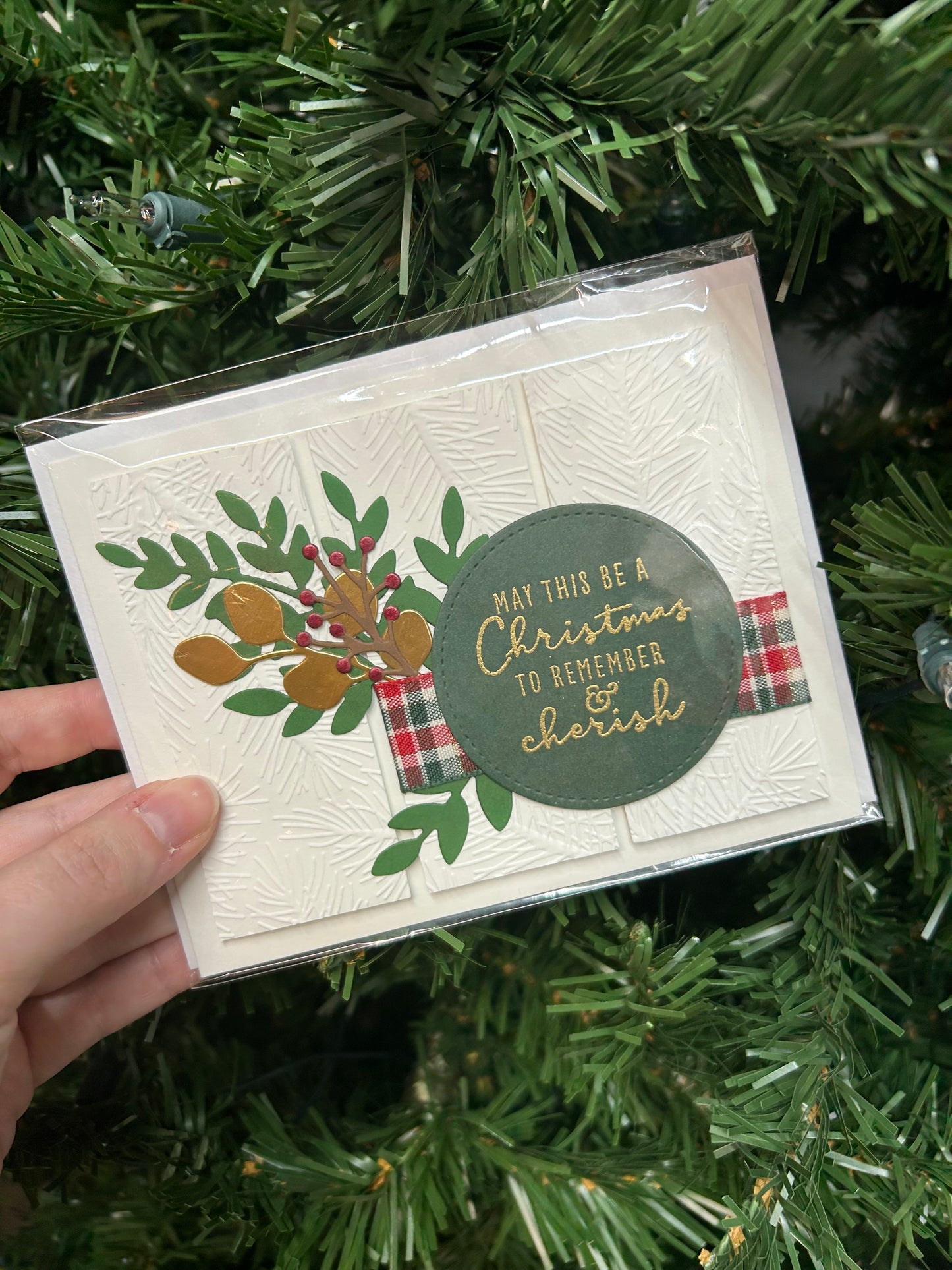 Christmas to Remember Handmade Card