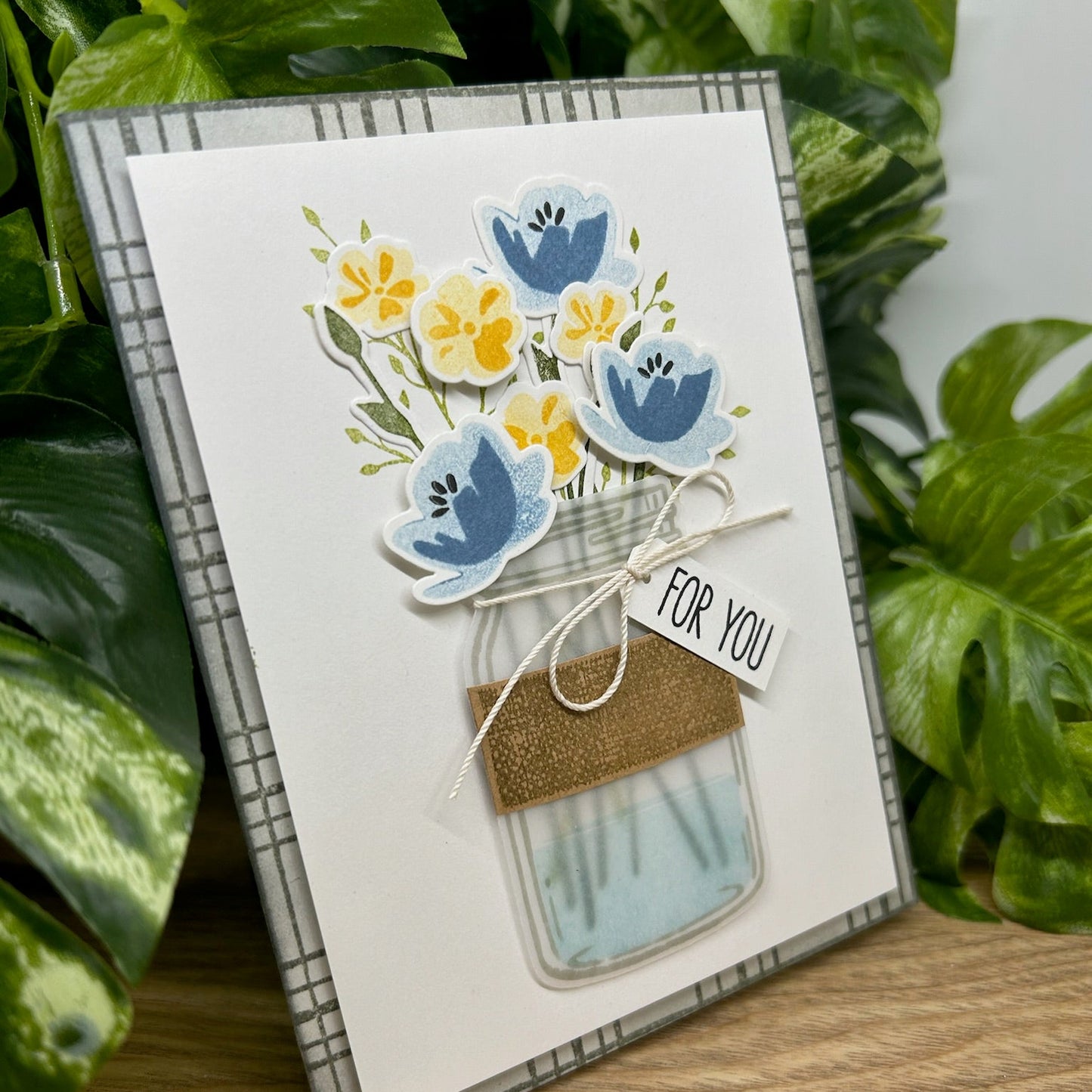 Bouquet for You Handmade Card