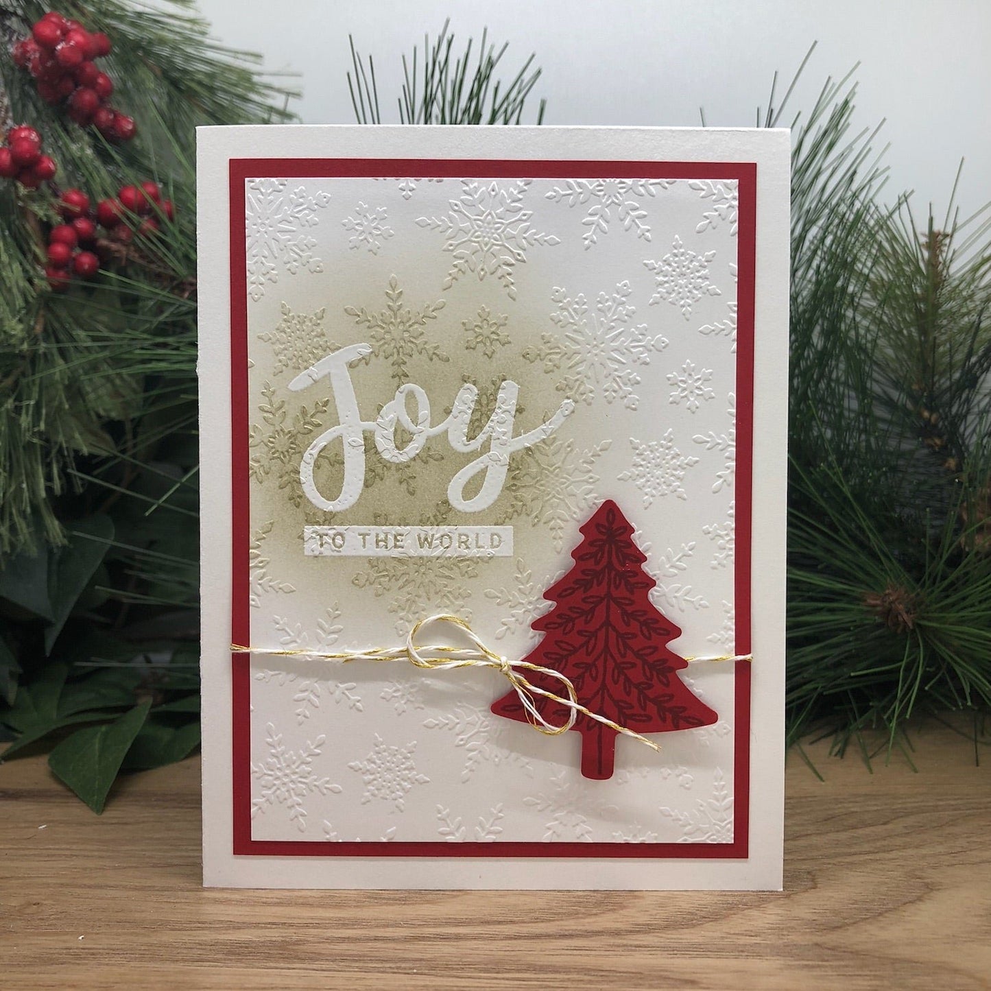 Little Christmas Tree Handmade Card