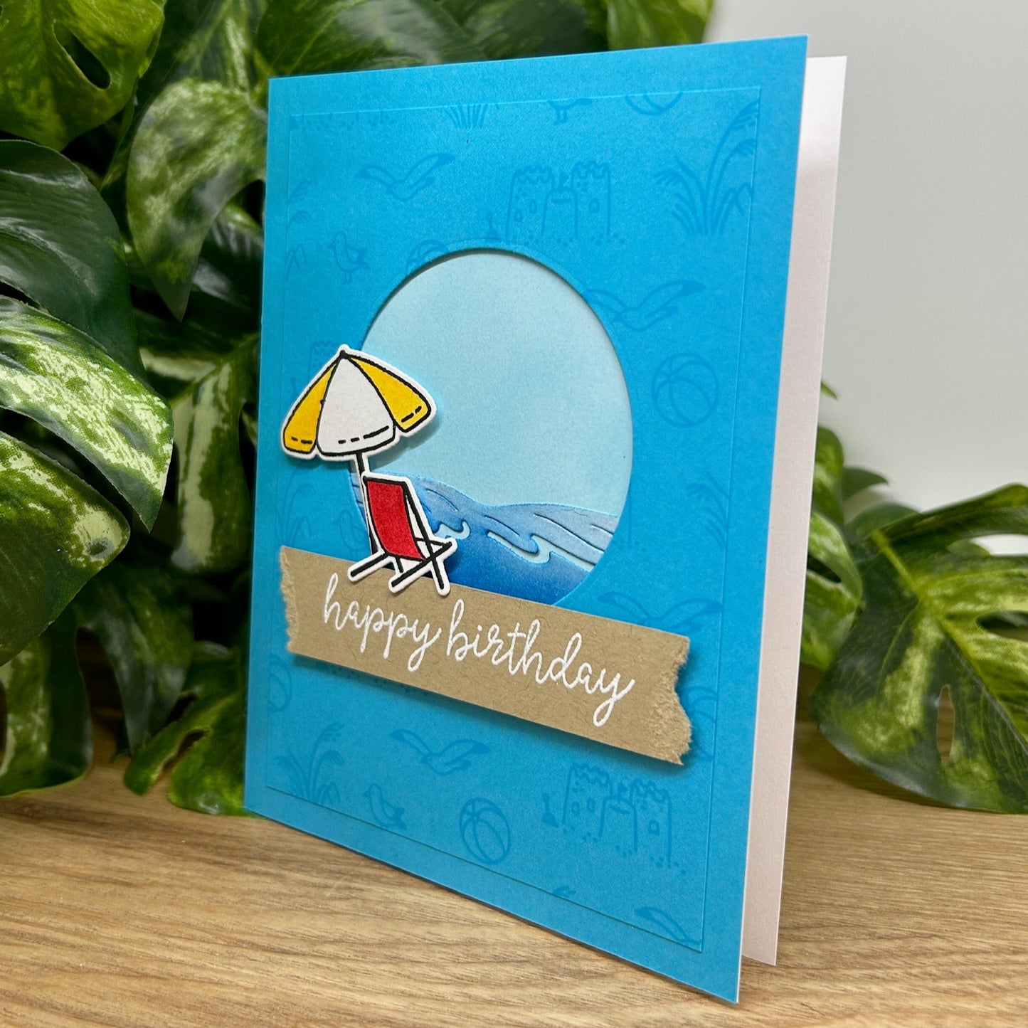 Beach Birthday Card