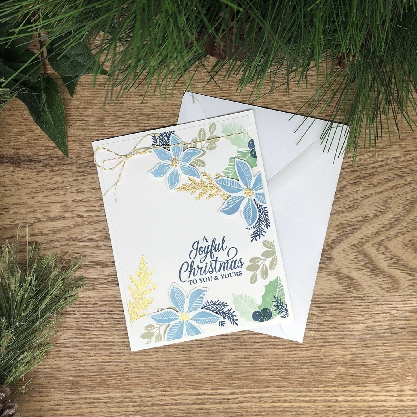 Joyful Christmas Handmade Card