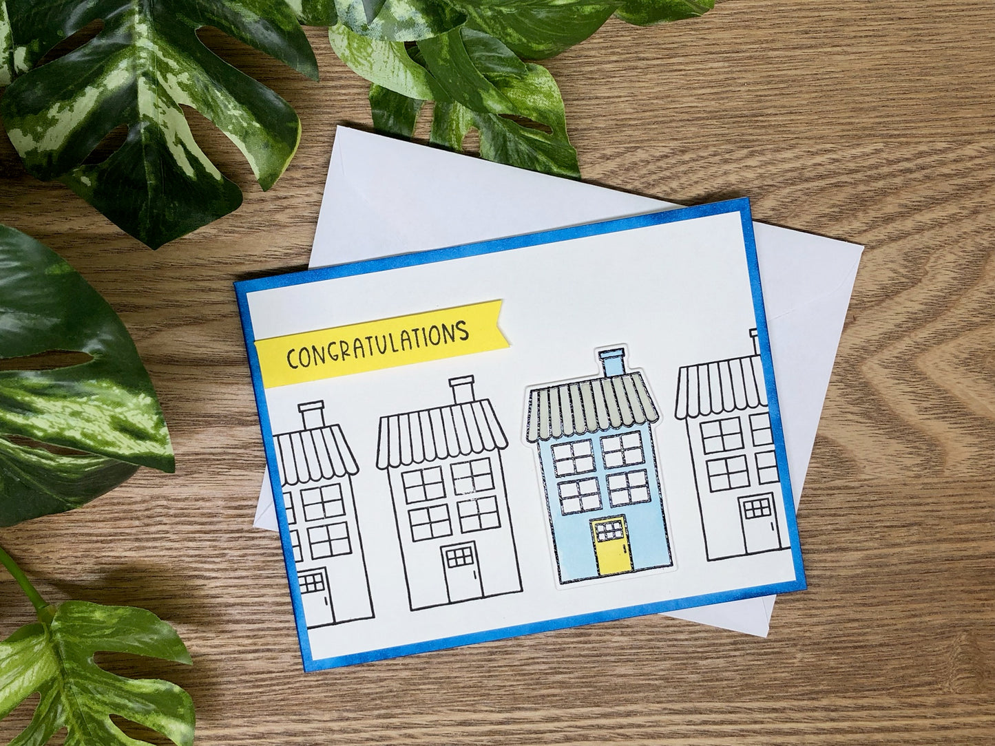 New Home Congratulations Handmade Card