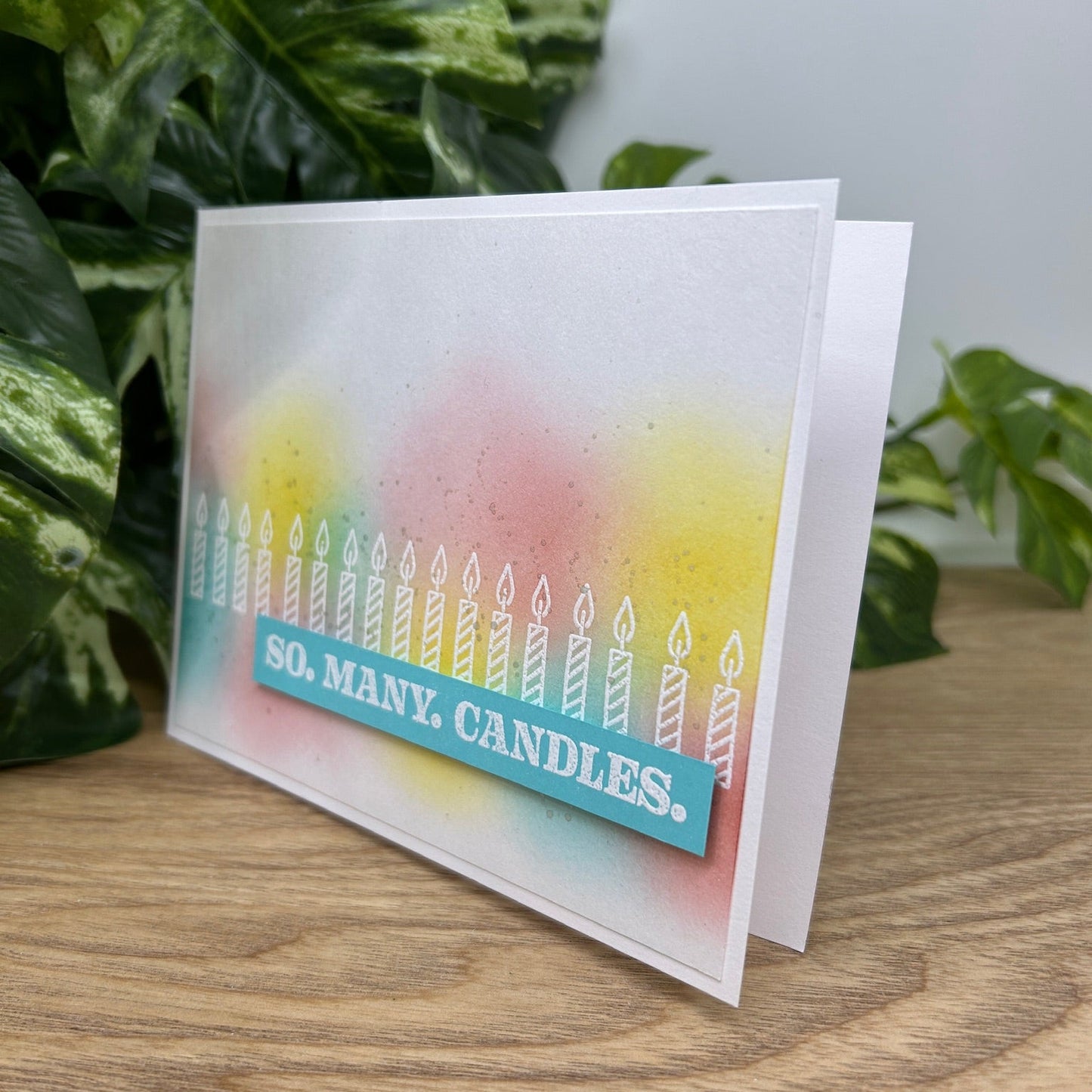 So. Many. Candles. Handmade Birthday Card