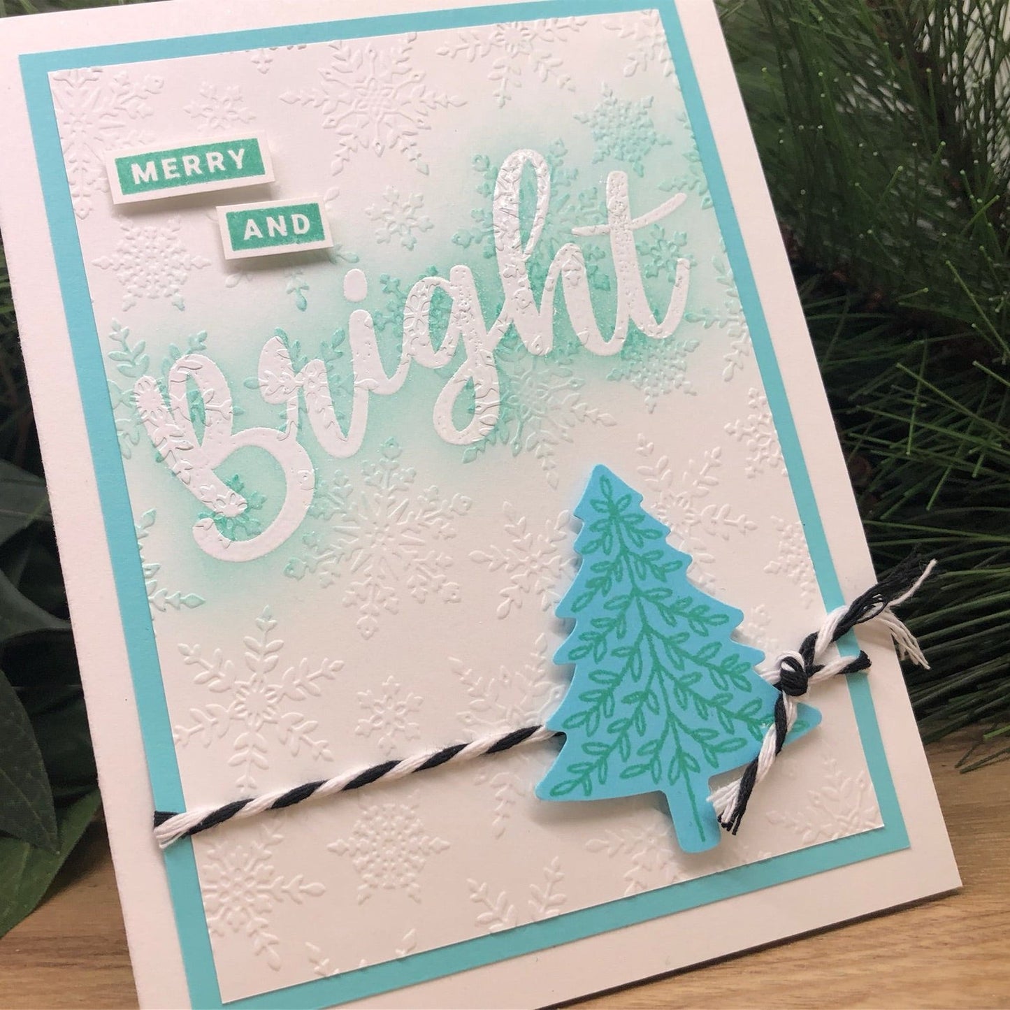 Little Christmas Tree Handmade Card