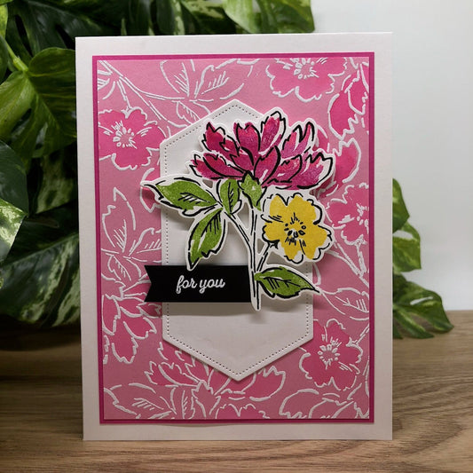 Floral Handmade Card
