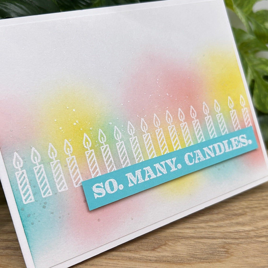 So. Many. Candles. Handmade Birthday Card