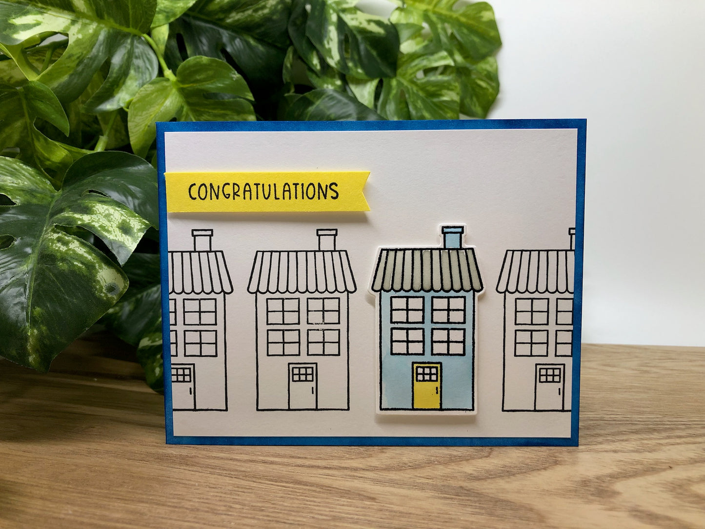 New Home Congratulations Handmade Card