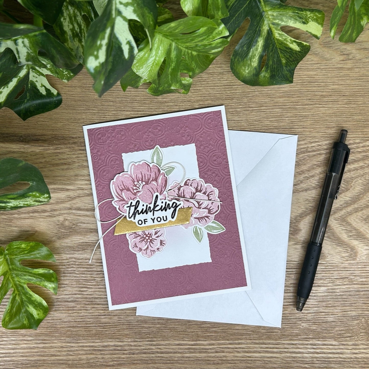 Floral Thinking of You Card
