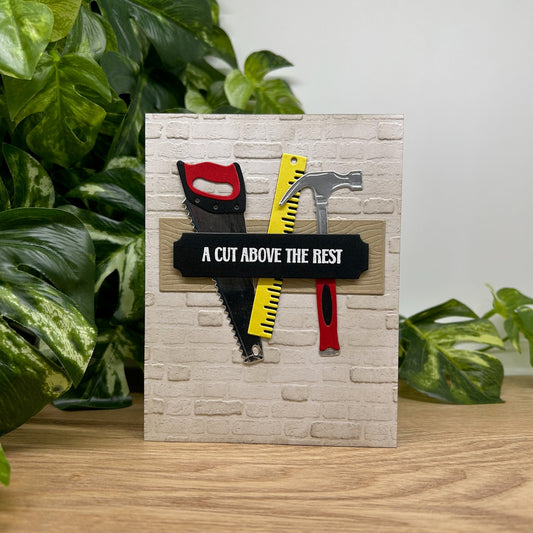 A Cut Above The Rest Handmade Card