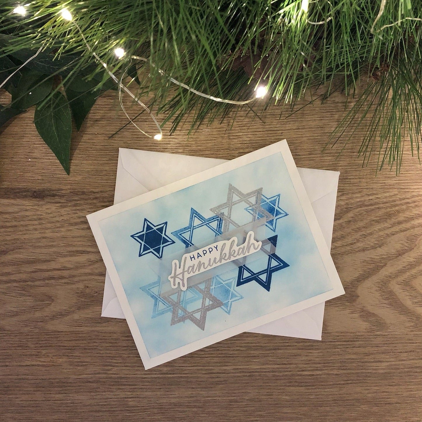 Happy Hanukkah Handmade Card